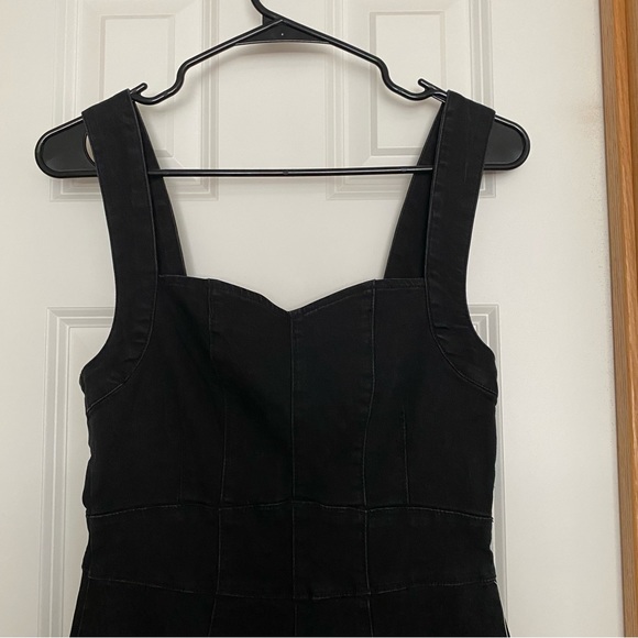 Free People Light My Fire Jumpsuit in Black As Night Size XS - Picture 3 of 16